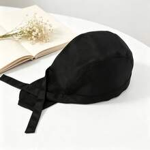 2/6pcs Unisex Adult Chef Hats, Adjustable Elastic Band, Reusable Professional Chef Hats, Suitable For Home Kitchen, Coffee Shop And Catering Services - Multicolor - View 1