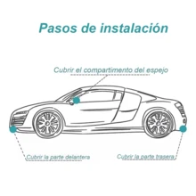 This Universal Car Cover Features A Double-Layered Design And Fully Reflective Straps, Providing Protection Against Sun, Dust, Water, UV Rays, And Scratches. - A - View 7
