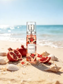 1pc 100ml And 20ml Luxury Pomegranate Fragrance Spray, Long-Lasting Air Freshener, Affordable Alternative To Big Brands, Essential For Vacations, Suitable For Indoor/Outdoor, Bathroom, Dates, Parties And Holidays For Deodorizing And Fragrance Enhancement, Excellent Gift Choice - Multicolor - View 9
