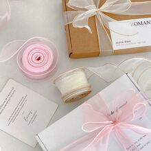 2m Polyester Ribbon Bouquet Packaging Material, Handmade Birthday Gift Box/Gift Packaging, Gift Packaging Ribbon, Cake Packaging DIY Bow Bouquet Packaging Material - Decorative Ribbon - View 11