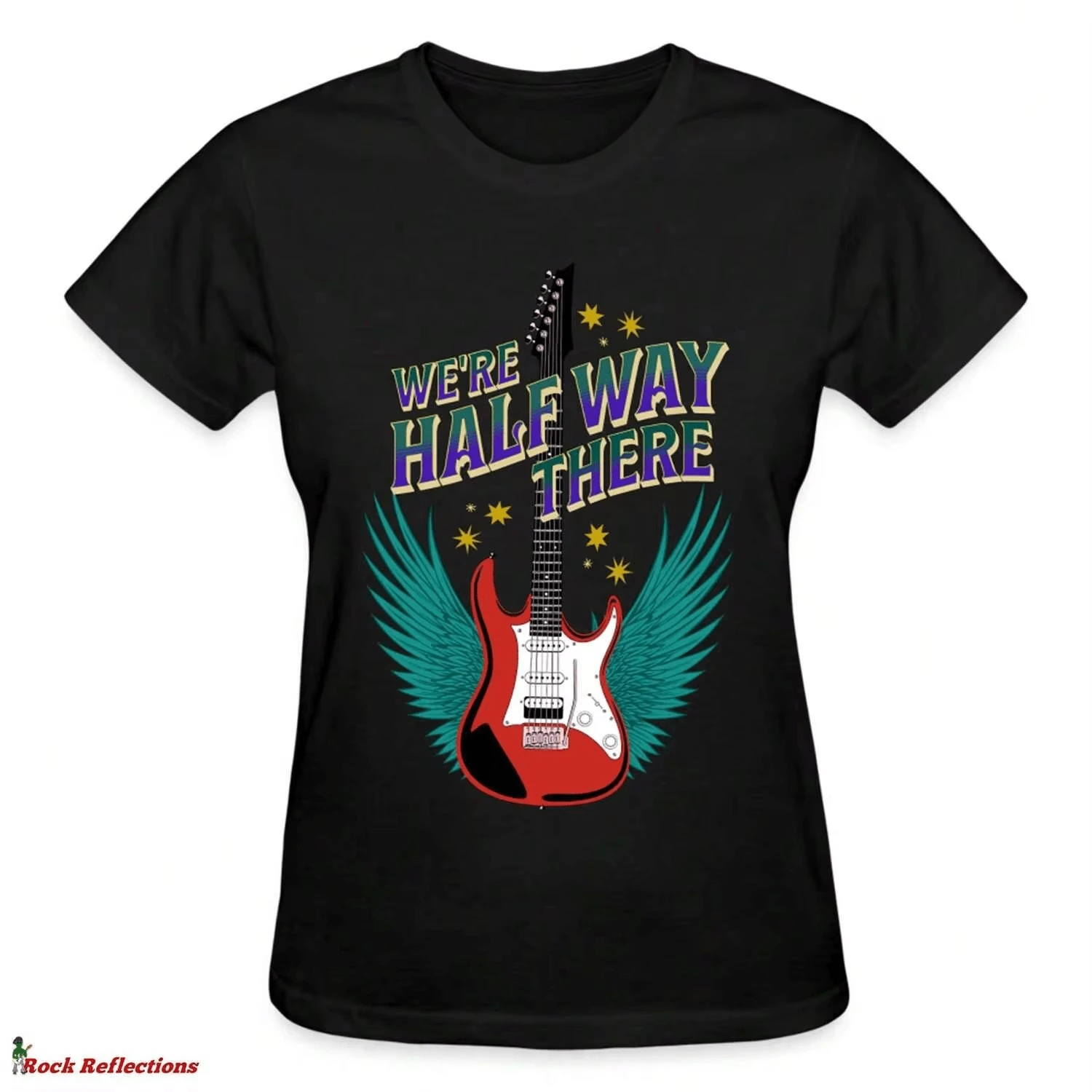 Women T-Shirts - Black - View 1