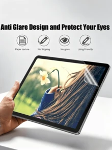 2片裝磨砂紙感螢幕保護貼 防眩光、防指紋、防刮，適用於 Galaxy Tab S9 S8 S7 S9FE S10+ S10 FE A9 A9+ S8+ S9+ S11 12.4吋 / 適用於 iPad Air Pro 11 13 5th/6th/7th/8th/9th/10th/11th 2025 2024 11吋 13吋 / 適用於小米 / 適用於華為 Matepad/榮耀 辦公繪圖書寫軟膜 - Matte - 查看 7