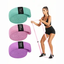 Multifunctional Resistance Band, Suitable For Everyone, Ideal For Glute And Shoulder Workout, Body Shaping, Pilates, Dance Training, Strength Training And Yoga Stretching Gym Accessory, Yoga Pilates Equipment Resistance Band Strap - Multicolor - View 9