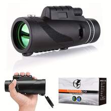 10x42 Single-Tube Binoculars High Definition Portable Handheld, With Phone Adapter - FMC Lens, Suitable For Bird Watching, Wildlife Observation, Hiking, Camping, Concerts And Sports Events, Christmas Gift, Christmas Stocking Stuffer - Multicolor - View 4
