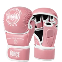 GINGPAI Half Finger Boxing Gloves For Women, Muay Thai, MMA, Boxing Training Gloves For Men, Teens And Adults - Multicolor - View 17
