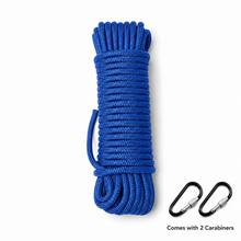 Tali Paracord 4mm, Tali Panjat Tebing dan Penarik Parasut Multifungsi untuk Aktivitas Luar Ruangan, Perlengkapan Evakuasi dan Bertahan Hidup, Paracord Kepang Tangan - tali panjat + gesper - View 15
