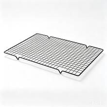 1pc Non-Stick Black Baking Cooling Rack, Iron Cake Bread Cooling Grid, Kitchen Baking Tool Accessory - View 10
