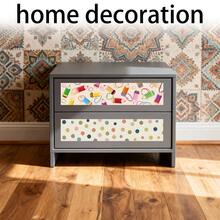 12pcs - Bohemian Style Bulletin Board Borders, Colorful Classroom Border Stickers With Adhesive, Bohemian Die-Cut Border Decorations For Bulletin Board, Fan-Shaped Self-Adhesive School Blackboard Decoration Stickers Suitable For Blackboard And Desk - Dots - View 4