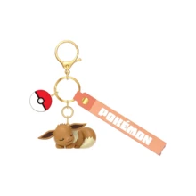 Miniso Móc khóa hình PVC Pokémon Cute Tour, mặt dây chuyền anime nhiều kiểu kèm charm Pokeball, phụ kiện treo túi xách cầm tay (1 cái) - Nhiều màu - Xem 8