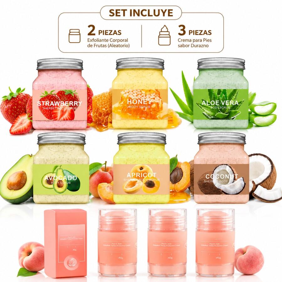 Shower & Scrubs - Natural Fruit Flavor - View 1