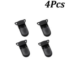 4/8/10/20/30Pcs T-Shaped Plastic Clips With Alligator Clips, These Clips Can Be Used For Handkerchiefs, Towels, Straps, Badges, Durable Multi-Purpose Clips, Suitable For Crafts, Displays, Hanging Decorative Cards (Random Colors, Black, White) - Multicolor - View 20