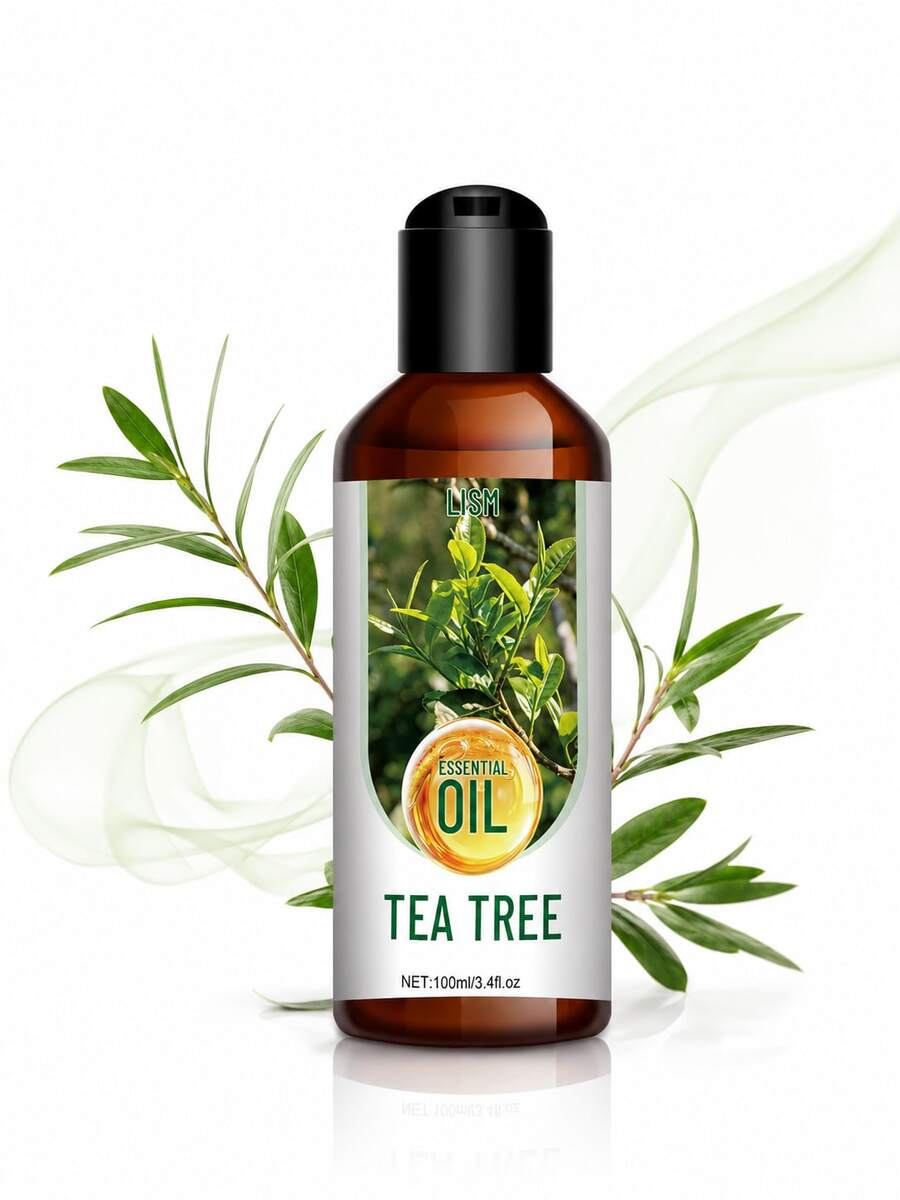 [按壓式] 100ml/30ml 綠茶與茶樹精油，適用於居家香氛，頂級香氛油，可用於擴香機、加濕器、DIY蠟燭、手工皂、織物香氛，舒緩放鬆，清新宜人，持久留香 - [按壓款]綠茶茶樹精油 - 查看 1