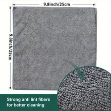 1/10/20pcs, Large Capacity Lint-Free Reusable Car Wiping Cloth, Microfiber Cleaning Cloth, Dish Cloth, Multi-Purpose Cleaning Towel, Household Rag, Kitchen & Bathroom Cleaning Towel, Durable Absorbent Towel, Easily Remove Stains And Grease, Cleaning Supplies, Cleaning Tools - Multicolor - View 15