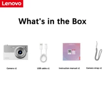 Lenovo XJ22 復古風 4K 數位相機 Mini 便攜 CCD 相機 2.8 吋 HD 螢幕 內建補光燈 1000mAh 長續航 學生入門旅行 Vlog 相機 復古質感口袋卡片相機 完美假期禮物 - 查看 8