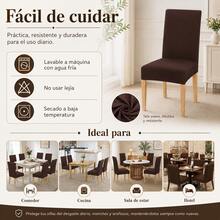 AMOROSA Chair Covers - Coffee Brown - View 7