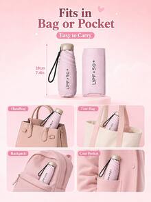 16 لون متاح: سلسلة مظلات جيب صغيرة بتصميم بسيط وفخامة هادئة وأنيقة. مظلات شمسية احترافية - متعدد الألوان - مشاهدة 4
