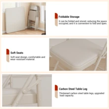 Kselythan Game Tables - Beige - View 9