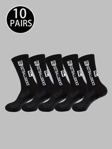 5/10/20 Pairs New Football Sports Socks FS Non-Slip Thick Terry Bottom Socks - Multicolor - View 16