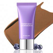 zephoco Perfect Cover Serum BB Cream Dark Skin- Tan/Deep With Warm Undertone, Skin Tint, Tinted Moisturizer, Skin Care Foundation Makeup, Korean Makeup - Dark Skin - View 2