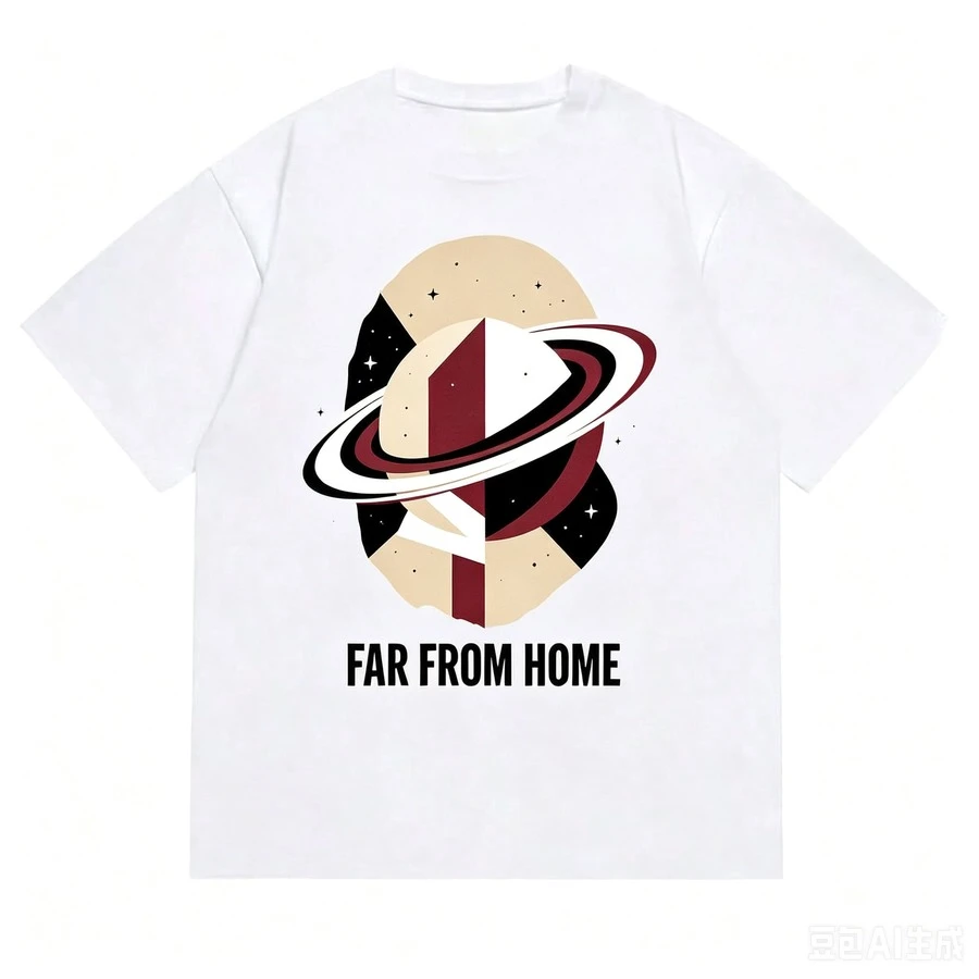 Men's Classic Logo Tee - Plaid Check Ape Head Graphic Cotton T-Shirt - Unisex - 樣式9 - 查看 1