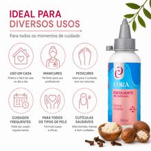 Esfoliante de Cutículas Cora 100ml Cravo e Karité Remove Células Mortas Hidrata Spa dos Pés Mãos e Unhas - 1PC - Visão 4