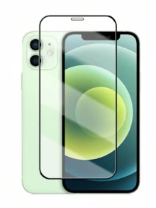 CSDZ 3 High-Definition Transparent Tempered Glass Screen Protectors, Compatible With Apple Models, Including 15 PROMAX,15,16,15 PRO,14,13,12,11,XR,XS,X,7,8,17/17 Pro/17 Pro Max/, Scratch Resistant, Shatter Resistant, Waterproof [International Version Not Local Version] - Black - View 3