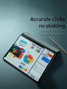 2pcs Matte Paper-Feel Screen Protector Film Anti-Glare Anti-Fingerprint Anti-Explosion Anti-Scratch Easy Application Compatible With IPad Air Pro 11 Inch/Compatible With Samsung Galaxy Tab S9 S8 S7 FE S10 FE A9 A11+ S11 11 Inch/Compatible With Xiaomi/Compatible With Huawei Matepad/Honor Office Drawing Writing Film Compatible With Capacitive Stylus Soft Film - Matte - View 11