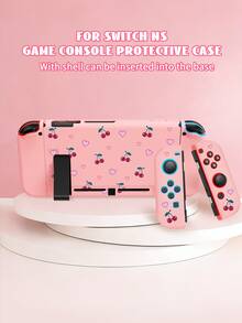 Xingji, Switch2 (2025) Game Console Protective Case, 1pc Cherry Heart Pattern, Suitable Compatible With Switch NS/Switch OLED, Suitable For Game Console Protective Case, New 2nd Generation, TPU Soft Shell, Universal Protective Cover, Switch Controller Protective Case, Switch Game Accessories, Universal Storage Bag, Anti-Drop, Anti-Slip, Anti-Scratch, Beautiful, Best Choice For Family And Friends - View 17