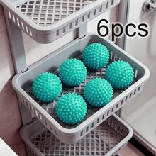 DHboying 1/2/4/6pcs Reusable Magic Laundry Balls, Mini Cute Accessories, Gentle Home Clothing Balls Anti-Tangle Laundry Solution, Reduce Wrinkles, Washing Machine Accessories, Mini Laundry Beads - Laundry Balls - [Laundry Miracle, Powerful Stain Removal] - View 13