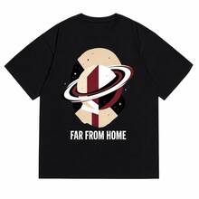 Men's Classic Logo Tee - Plaid Check Ape Head Graphic Cotton T-Shirt - Unisex - 樣式10 - 查看 1