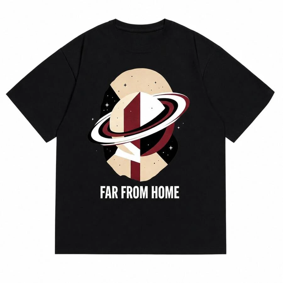 Men's Classic Logo Tee - Plaid Check Ape Head Graphic Cotton T-Shirt - Unisex - 樣式10 - 查看 1