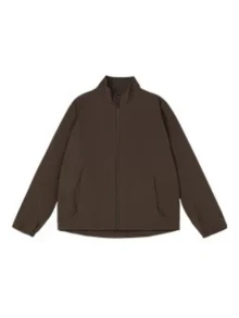 CAMEL CROWN Men's New Outdoor Stand Collar Jacket, Windproof Waterproof Lightweight Breathable Sports Outerwear - French Brown - View 3