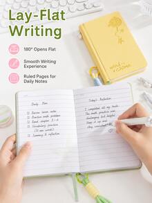 1 Pc Mini Pocket Notebook, Thick Portable Small Memo Pad, Cute Cartoon Blank Journal For Daily Notes, Check-In, Diary, Quick Writing, Students, Doctors, Office, School Supplies & Stationery - Multiple Options Available - View 3