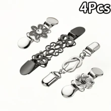 1Pc/2/3/4Pcs Waist Tightening Sweater Clips, With Buckle, Women's Multi-Purpose Shawl And Cardigan Clips - Multicolor - View 14
