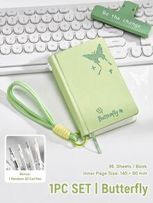 1 Pc Mini Pocket Notebook, Thick Portable Small Memo Pad, Cute Cartoon Blank Journal For Daily Notes, Check-In, Diary, Quick Writing, Students, Doctors, Office, School Supplies & Stationery - Multiple Options Available - View 9