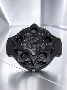 Motorcycle Water Tank Cap Cover, 1pc Universal Full Cnc Aluminum Alloy Radiator Cap Decorative Cover, Anodized Star Design Coolant Tank Lid Cover, Radiator Filler Cap Trim, Motorbike Scooter Modification Accessory For Nmax Aerox Pcx Adv Click - A - View 14