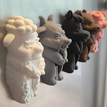 5pcs Cute Farm Animal Fridge Magnets Bag Clips, Sheep, Cow, Pig, Horse, Goat Shaped Reusable Plastic Snack Packaging Sealing Clips, Kitchen Pantry Food Bag Sealing Clips, Multi-Functional Snack Storage Organizer Clips - Multicolor - View 7