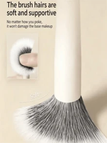 Colorful Dotted Blush Brush, Fine Edge Powder Brush, Thin Bristles, Beauty Tool, Cangzhou Makeup Brush - Multicolor - View 1