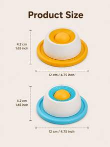 Pet Licking Bowl | Wet Food And Yogurt Licking, Slow Energy Consumption, Cleans And Cares For Oral Health, Suitable For Cats And Dogs, Plastic Material. Slow Feeding Bowl Licking Fun, Energy Consumption And Educational Interaction. - One Size Fits All - View 6