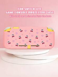 Xingji, Switch2 (2025) Game Console Protective Case, 1pc Cherry Heart Pattern, Suitable Compatible With Switch NS/Switch OLED, Suitable For Game Console Protective Case, New 2nd Generation, TPU Soft Shell, Universal Protective Cover, Switch Controller Protective Case, Switch Game Accessories, Universal Storage Bag, Anti-Drop, Anti-Slip, Anti-Scratch, Beautiful, Best Choice For Family And Friends - View 11