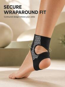 Ankle Yoga Support Brace | High Compression Fit, High Elasticity And Softness, Unisex, Ideal For Basketball, Running And Fitness Training - Perfect Choice For Sports Protective Gear - Multicolor - View 3