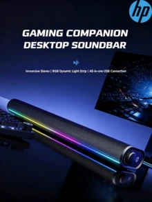 HP S1X Computer Speakers With Noise-Canceling Microphone, Bluetooth Desktop Gaming Subwoofer, Dual-Mode Home Audio - View 1
