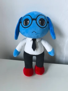 BLUESLEMON Boneka Plush Hewan Kartun Rumah Sakit, Boneka Lembut Berbentuk Hewan Dokter, Perawat, Polisi, Kelinci, Kucing, Rusa Monster Horor yang Lucu, Hadiah Dekorasi Koleksi untuk Remaja dan Dewasa - MultiWarna - View 5