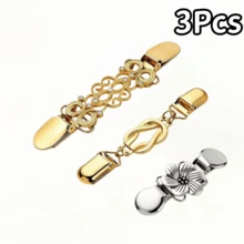 1Pc/2/3/4Pcs Waist Tightening Sweater Clips, With Buckle, Women's Multi-Purpose Shawl And Cardigan Clips - Multicolor - View 24
