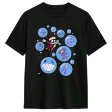 Rocky Balboa Vs Apollo Creed Boxing Family Matching Tee Summer - 黑色 - 查看 1