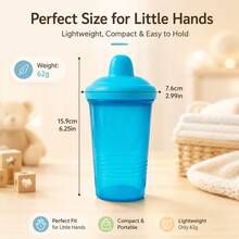 1pc 250ml Anti-Drop Duck Beak Cup, Learning Cup, Clear Scale, Macaron Color, Suitable For Daily Use - Multicolor - View 10