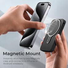 Vlog Selfie Monitor Screen For Phone & Android – Wireless Display With Screen Mirroring For Phone, Remote Selfie Camera Tool, Magnetic Mount, Mag , Mirror For   Vlogging Recording - 1 - 查看 4