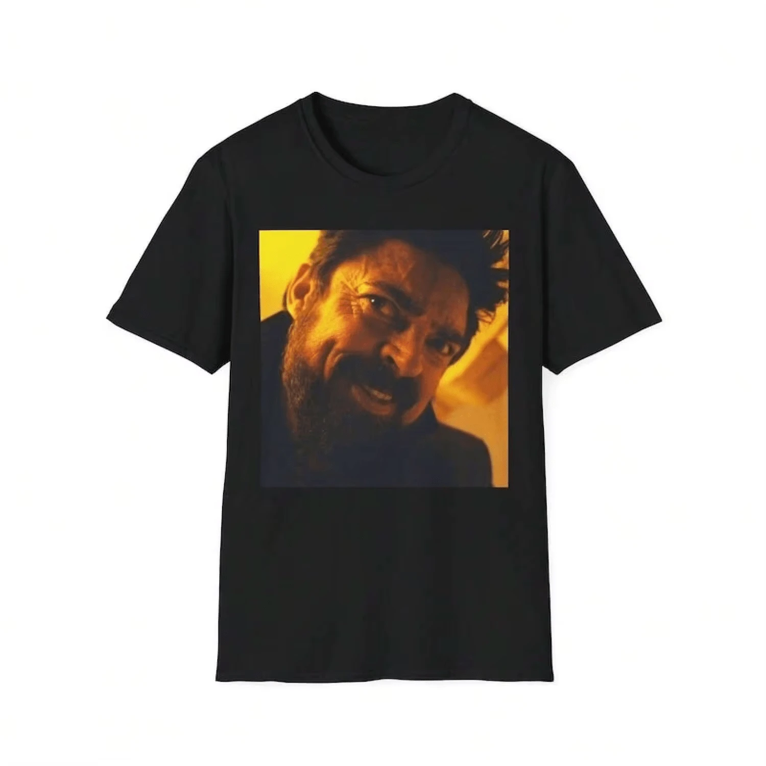 Worldwide White Retro Logo Unisex Heavy Cotton Gift Tee Summer - 黑色 - 查看 1