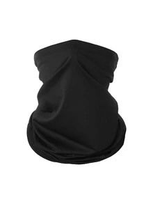 1pc Or 2pcs Unisex Solid Color Magic Neck Gaiter Multifunctional Cooling UV Protection Cycling Sun Protection Face Mask, Suitable For Outdoor Cycling, Fishing, Hiking, Running, Breathable - Multicolor - View 17