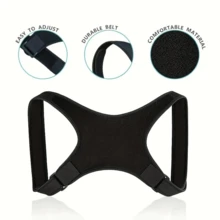 Back Brace Posture Support For Women And Men, Shoulder Straightener Adjustable Full Back Support Upper And Lower Back And Neck - Multicolor - View 8